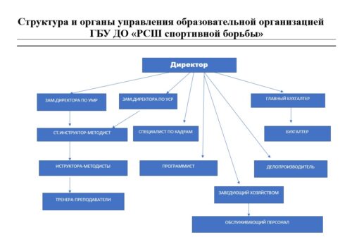 Структура и органы управления образовательной организацией